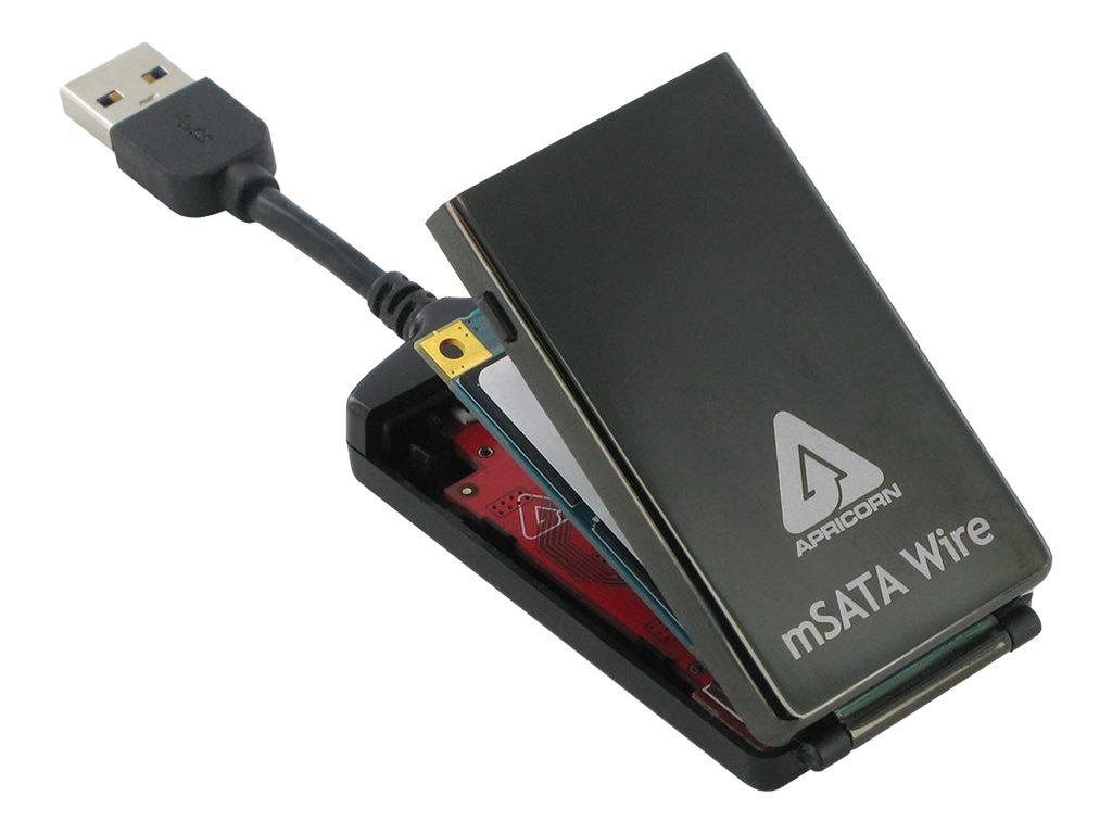 Apricorn mSATA Wire Enclosure and Upgrade Kit