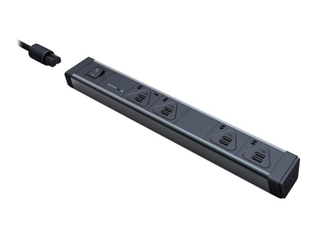 Maclocks 8-Port USB Charging Power Strip with Surge Protection
