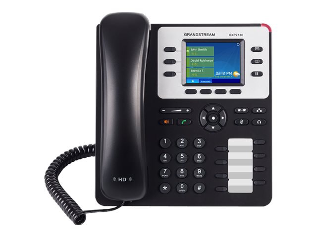 Grandstream GXP2130 - téléphone VoIP - (conférence) à quatre capacité d'appel