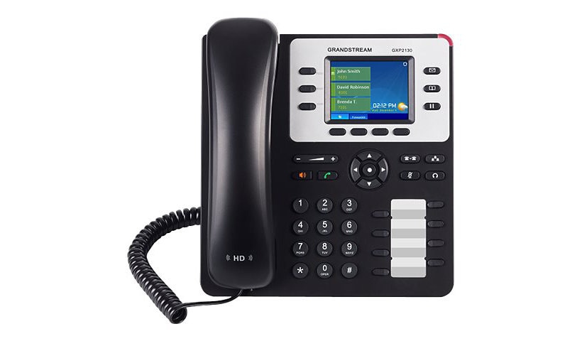 Grandstream GXP2130 - téléphone VoIP - (conférence) à quatre capacité d'appel