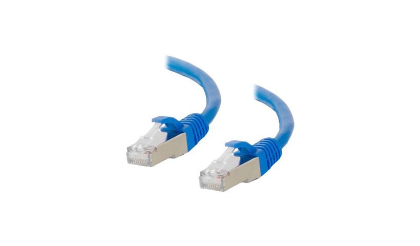 C2G Cat6a Snagless Shielded (STP) Network Patch Cable - patch cable - 1.52 m - blue