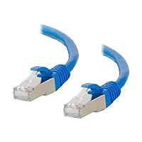 C2G Cat6a Snagless Shielded (STP) Network Patch Cable - patch cable - 1.52 m - blue