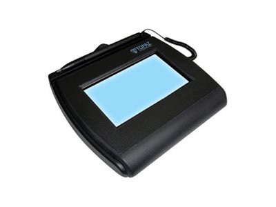 Topaz SigLite LCD 4X3 T-LBK750SE-BHSB-R - signature terminal - serial, USB