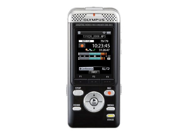 Olympus DM-901 - voice recorder - flash memory card