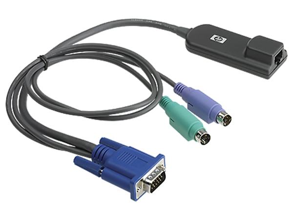 HPE USB 2.0 Virtual Media CAC Interface Adapter - video/USB extender