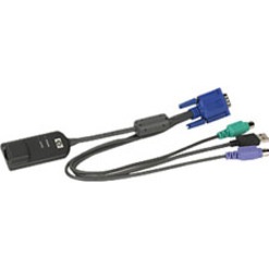 Thumbnail 3 of 3 for HPE USB 2.0 Virtual Media CAC Interface Adapter - video/USB extender