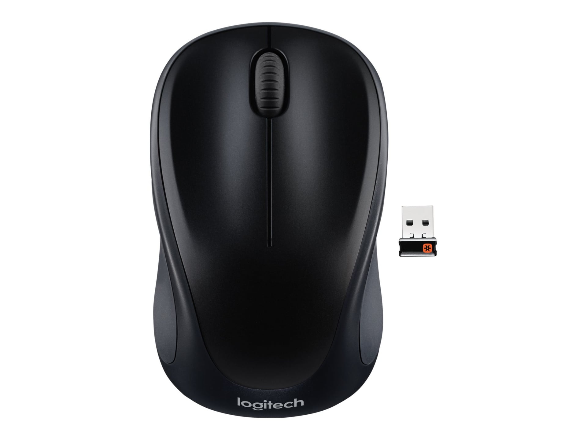 Logitech M317 - mouse - 2.4 GHz - black
