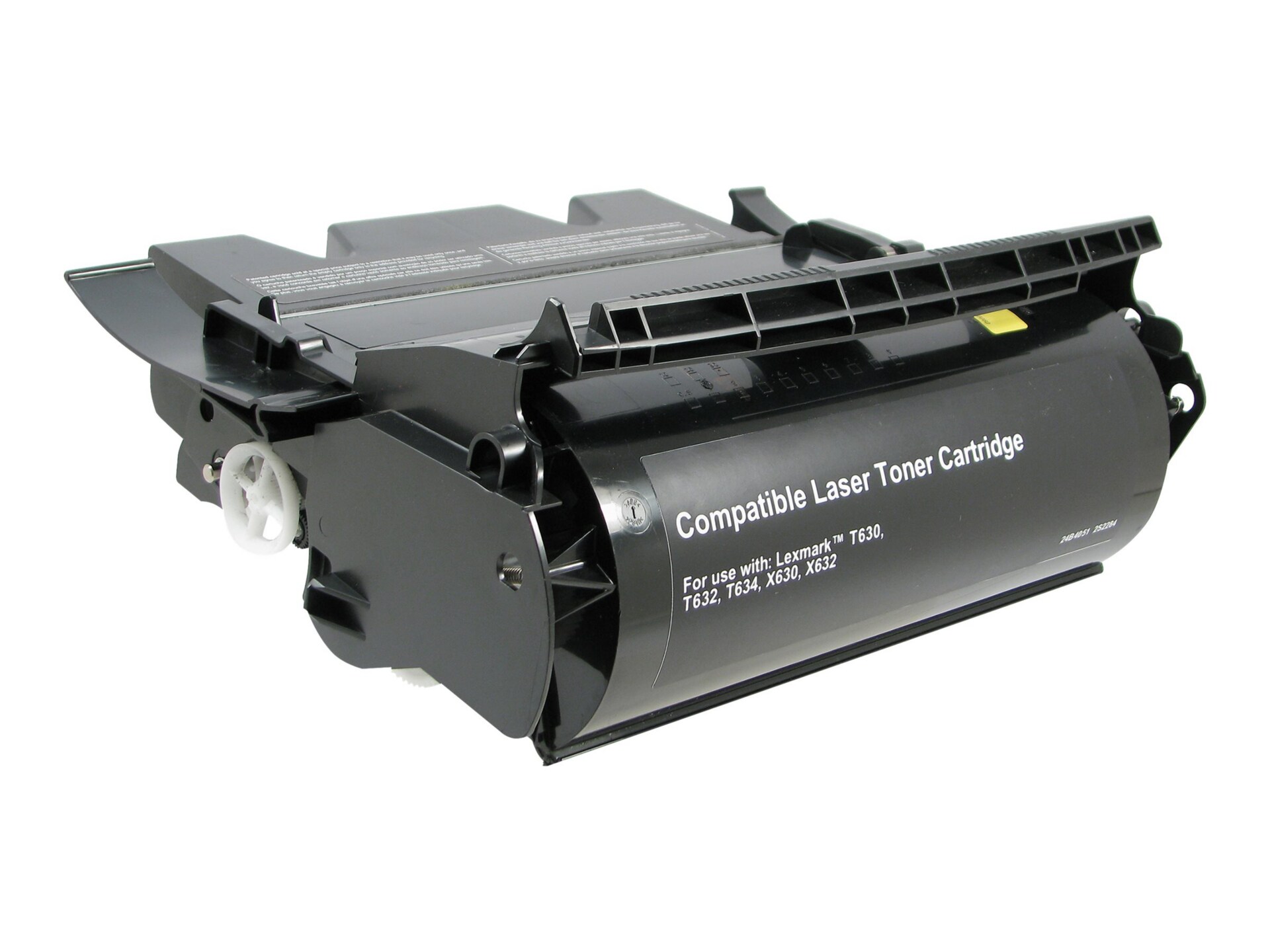 Clover Remanufactured Toner for Lexmark T630/T632, Black, 21,000 page yield