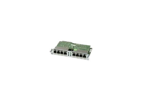 Cisco Gigabit EtherSwitch EHWIC - switch - 8 ports - managed - plug-in module