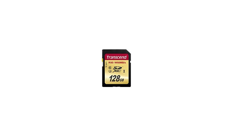 Transcend Ultimate - flash memory card - 128 GB - SDXC UHS-I