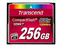 Transcend Premium - flash memory card - 256 GB - CompactFlash