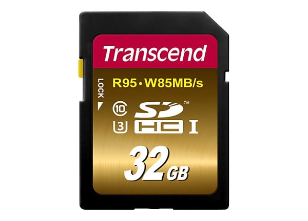 Transcend Ultimate - flash memory card - 32 GB - SDHC UHS-I