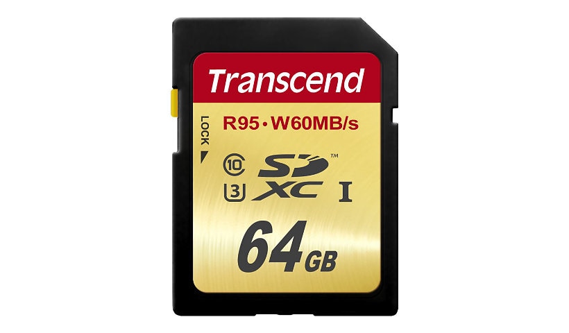 Transcend Ultimate - flash memory card - 64 GB - SDXC UHS-I
