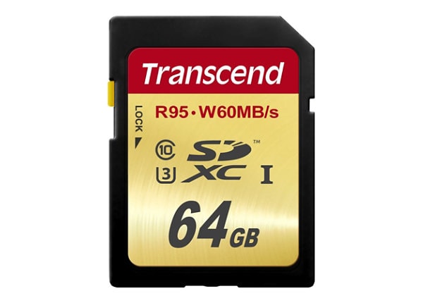 TRANSCEND 64GB SDXC UHS-I U3