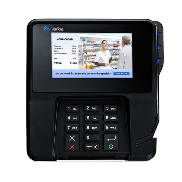 VeriFone plate mount adapter
