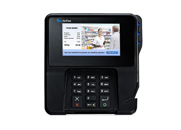 VeriFone plate mount adapter