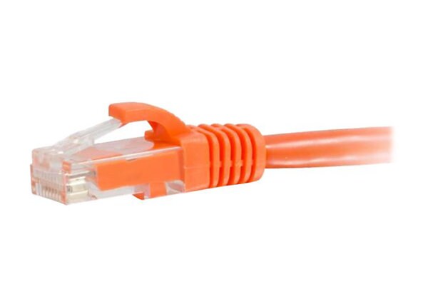 C2G Cat5e Snagless Unshielded (UTP) Network Patch Cable - patch cable - 1.21 m - orange