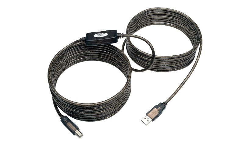Tripp Lite 25' USB 2.0 Hi-Speed A/B Active Repeater Cable M/M 25'