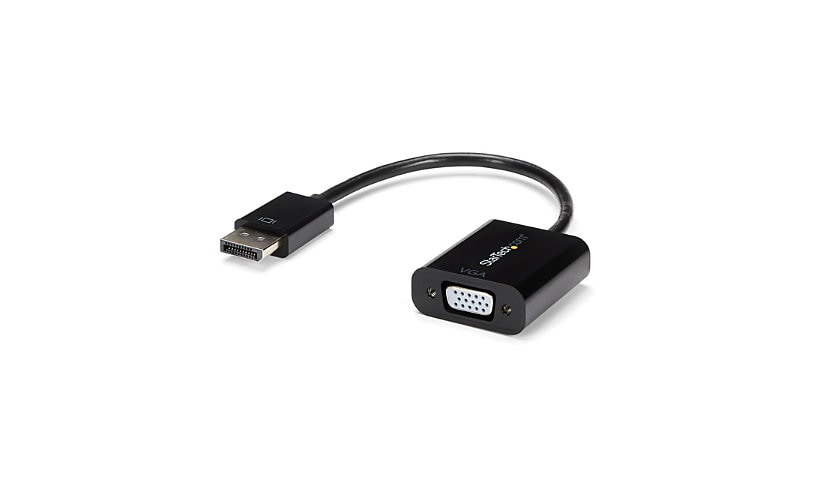 StarTech.com DisplayPort to VGA Adapter - Active DP to VGA Converter - 1080p Video Adapter Dongle