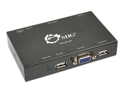 SIIG USB VGA KVM Console Extender over CAT5 - KVM extender
