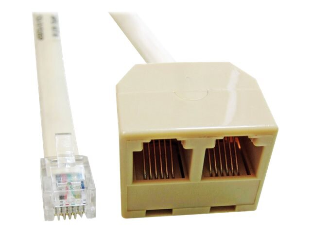 APG MultiPRO CD-D1D2EP - cash drawer cable - RJ-12 (6 pin) to RJ-12 (6 pin)