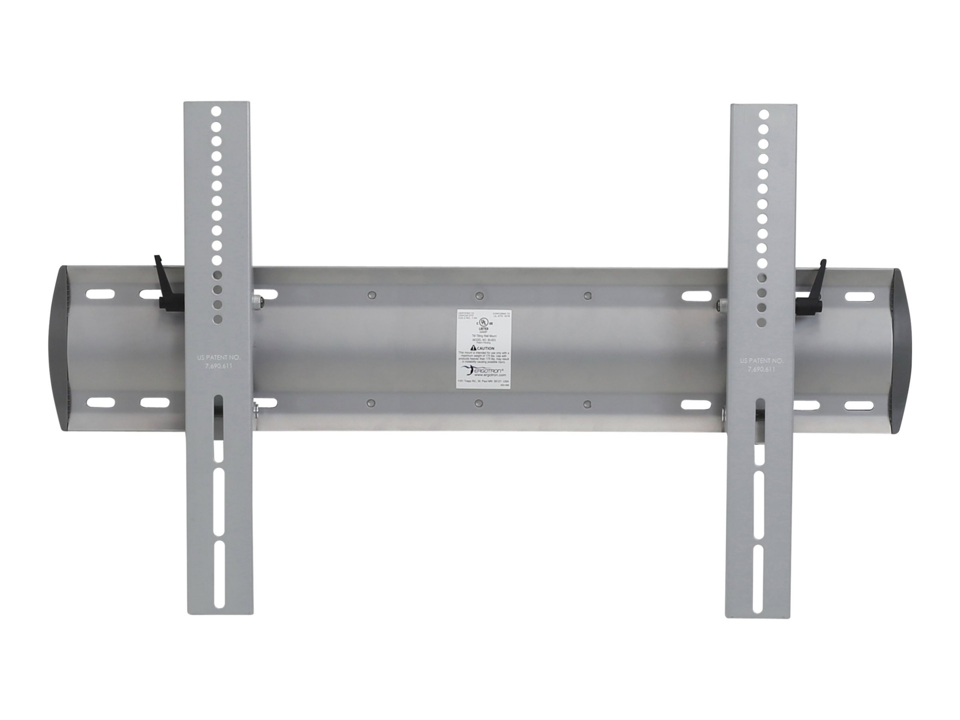 Ergotron mounting kit - Constant Force Technology - for flat panel - XL - silver