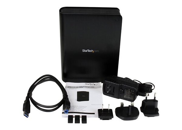 StarTech.com USB 3.0 to 3.5” SATA III Hard Drive Enclosure w/ Fan and UASP