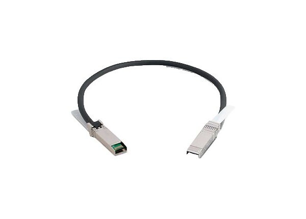 C2G 30AWG SFP+ 10G Twinax Passive Ethernet Cable - network cable - 50 cm - black