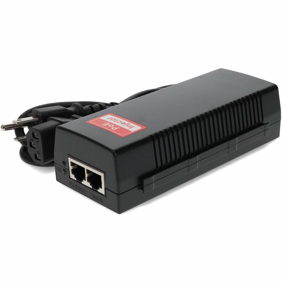 Proline 30W 10/100M POE Injector with plastic shell (10/100Base-T, 30W,4/5(+),7/8(-))