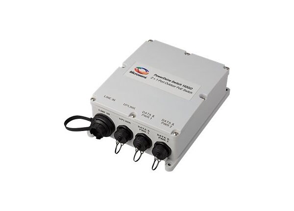 Microsemi PDS-102GO Outdoor PoE Switch - PoE injector - 60 Watt