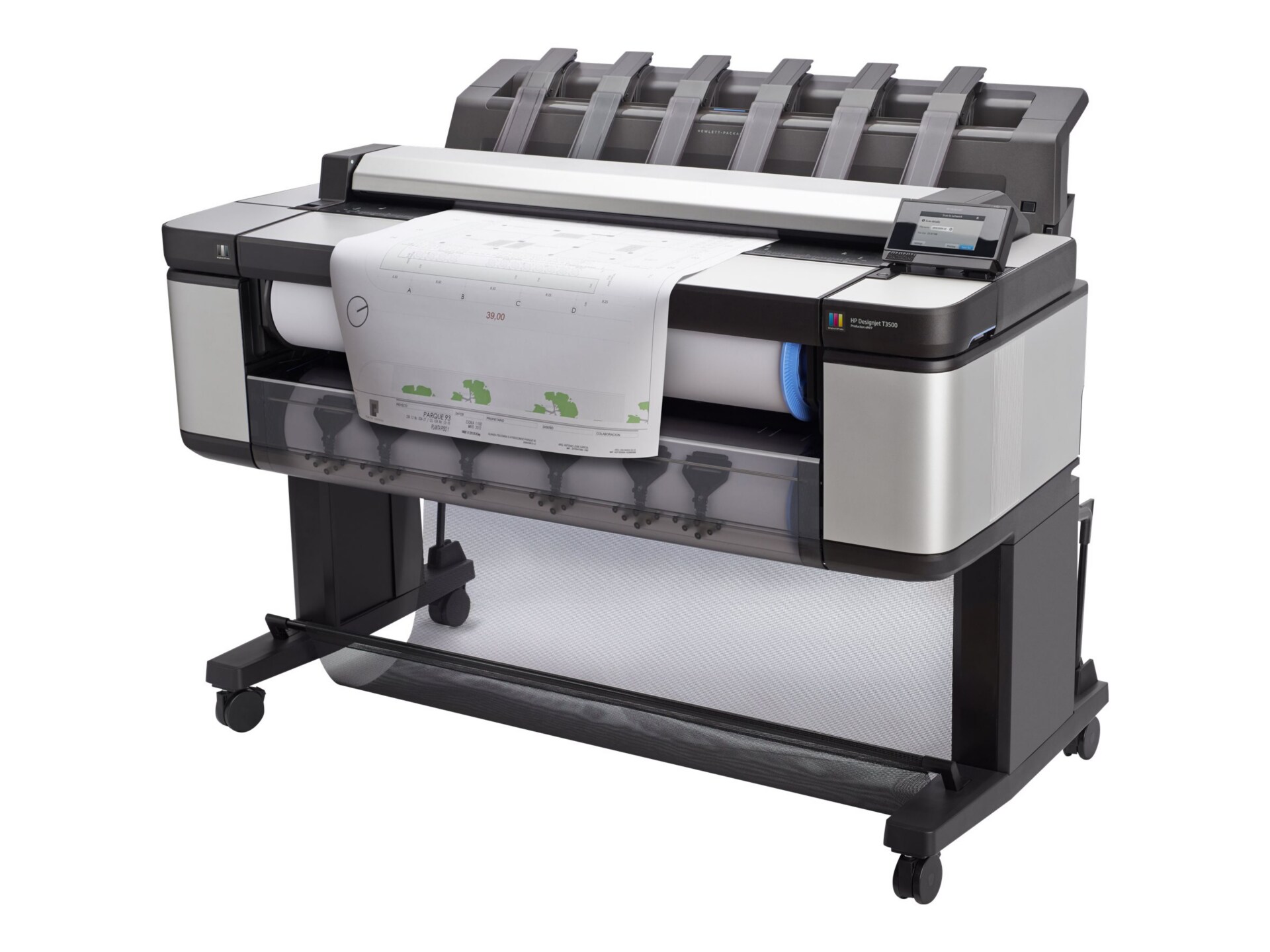 HP DesignJet T3500 Production eMFP - multifunction printer - color