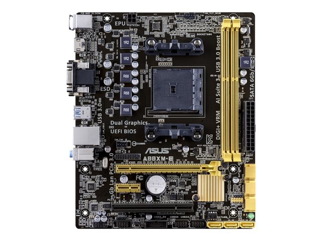 ASUS A88XM-E - motherboard - micro ATX - Socket FM2+ - AMD A88X