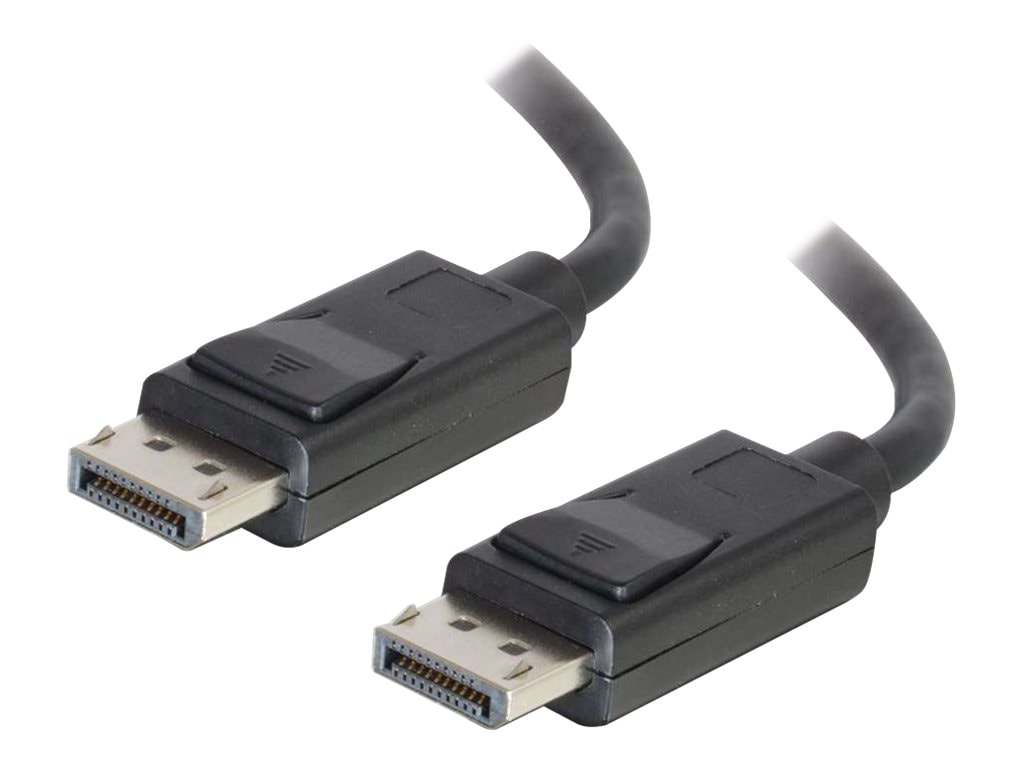 C2G 6ft Ultra High Definition DisplayPort Cable with Latches - 8K DisplayPort Cable - M/M