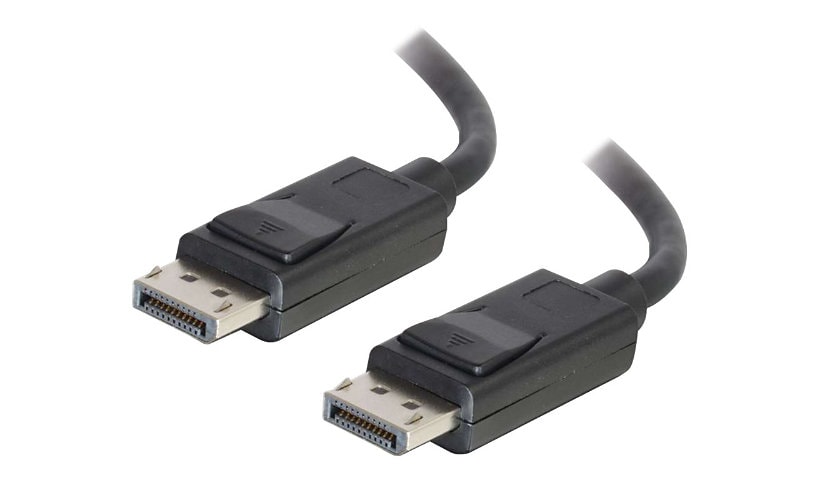 C2G 6ft Ultra High Definition DisplayPort Cable with Latches - 8K DisplayPort Cable - M/M