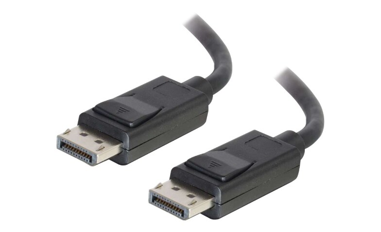 DisplayPort Cable with Latches (M/M), 6 ft, Black