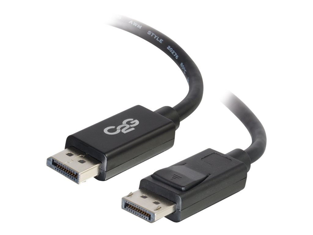 C2G 25ft Ultra High Definition DisplayPort Cable with Latches - 8K DisplayPort Cable - M/M