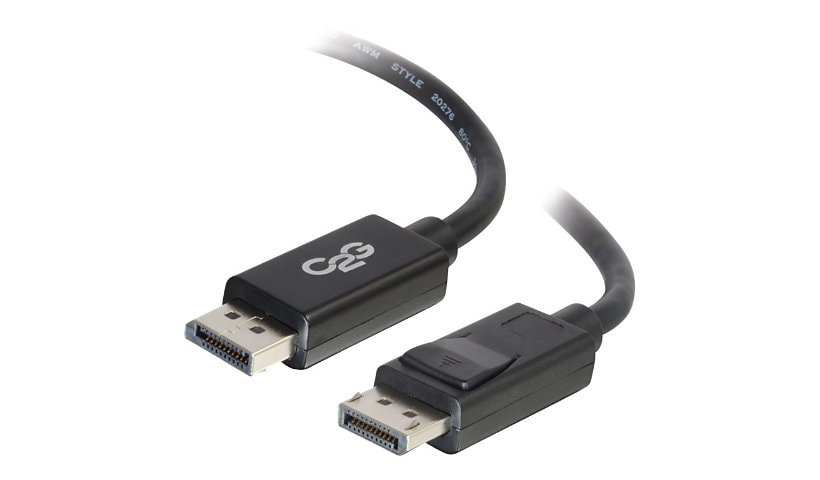 C2G 25ft Ultra High Definition DisplayPort Cable with Latches - 8K DisplayPort Cable - M/M