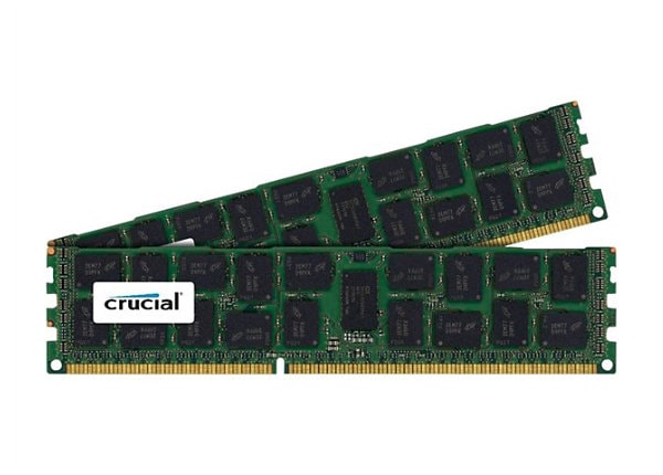Crucial - DDR3 - 16 GB: 2 x 8 GB - DIMM 240-pin - registered