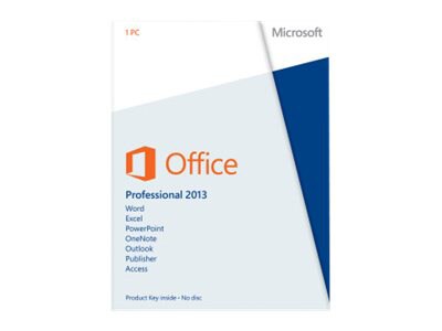 Microsoft Office Professional 2013 - license