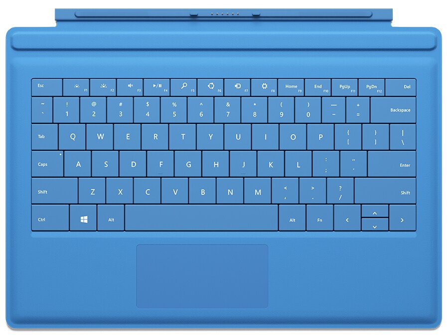 Microsoft Surface Pro 3 Type cover - Cyan