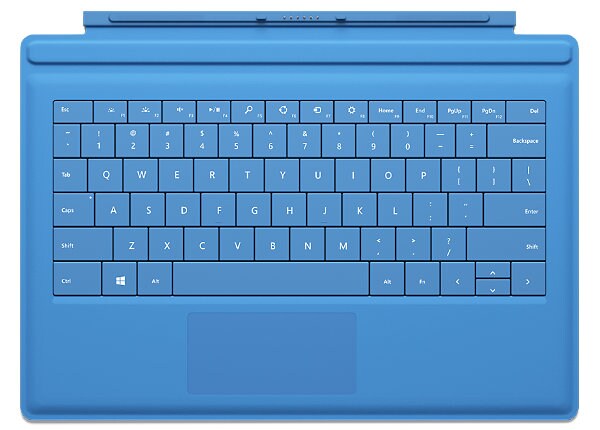 Microsoft Surface Pro 3 Type cover - Cyan
