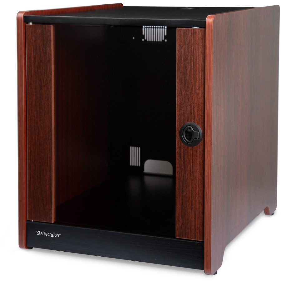 Main image 1 for StarTech.com AV Rack Cabinet Enclosure - 12U - 21in Depth - Wood Finish