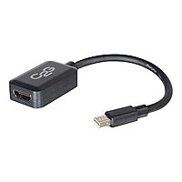 C2G Mini DisplayPort to HDMI Adapter - Mini DP to HDMI Adapter - DisplayPort 1.2 - Black - M/F - adapter - DisplayPort /