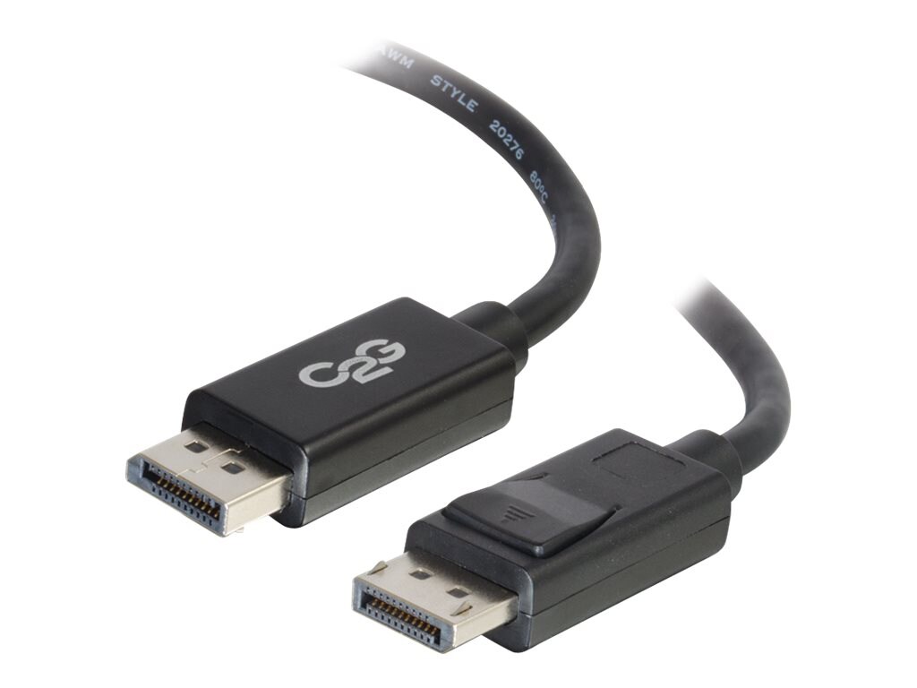 C2G 10ft Ultra High Definition DisplayPort Cable with Latches - 8K DisplayPort Cable - M/M - Câble DisplayPort - 3.05 m