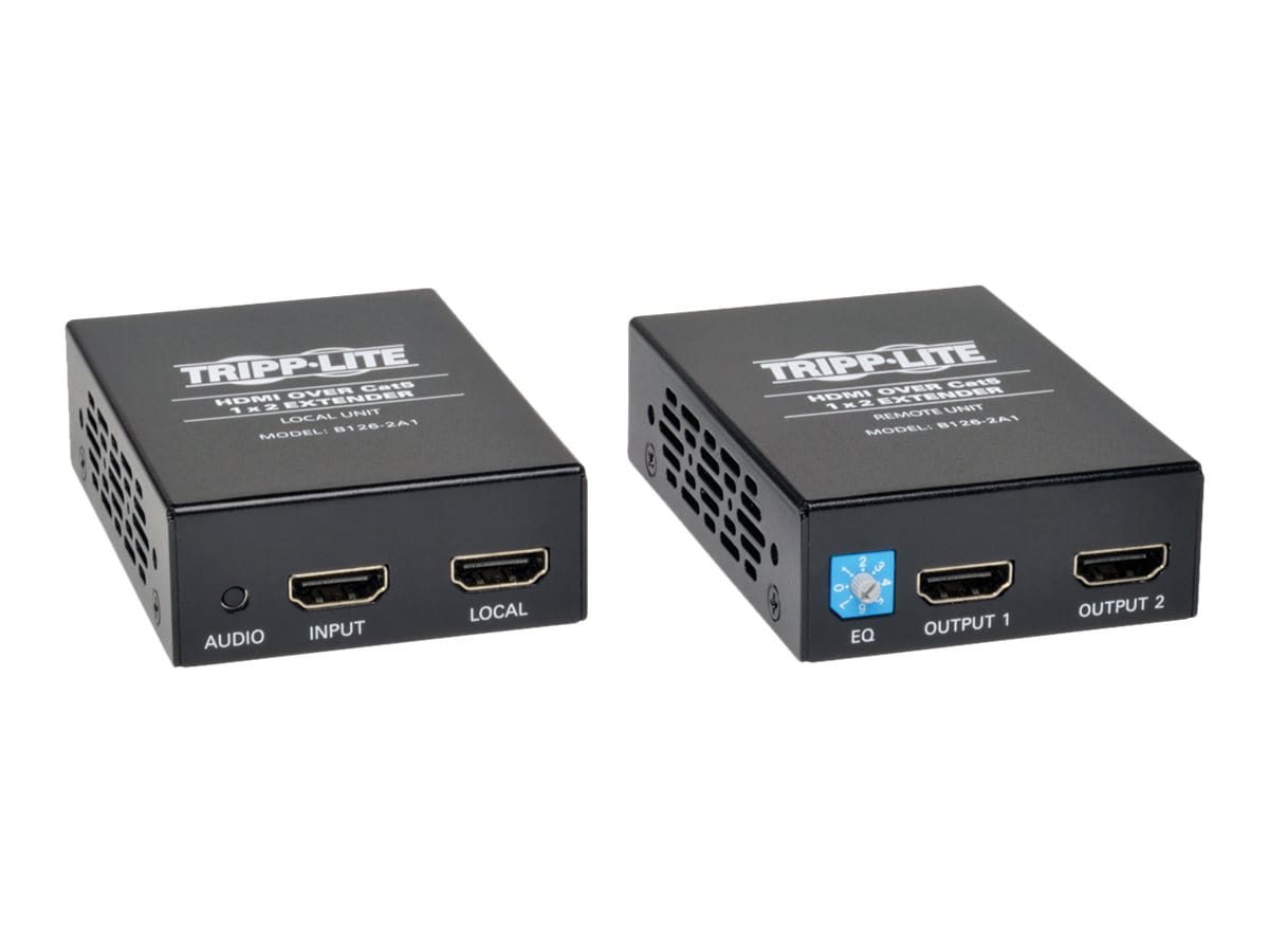 Tripp Lite HDMI over Cat5 Cat6 Video Extender Transmitter & Receiver TAA