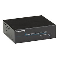 Black Box MediaCento VX Single-Port Transmitter - video/audio/serial extend