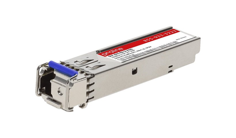 Proline Alcatel SFP-GIG-BX-U Compatible SFP TAA Compliant Transceiver - SFP (mini-GBIC) transceiver module - GigE
