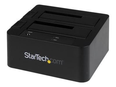 StarTech.com 2-Bay USB/eSATA to SATA Hard Drive Docking Station, SSD/HDD