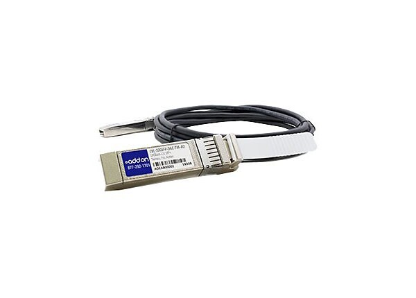 AddOn 7m Force10 Compatible SFP+ DAC - direct attach cable - 7 m