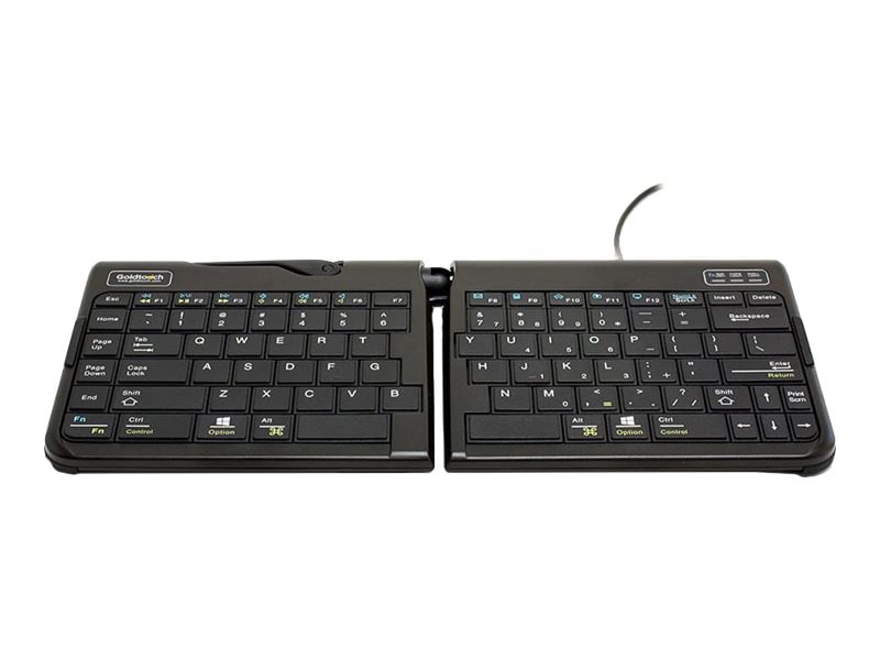Goldtouch Go!2 Mobile Keyboard - keyboard - with The Go! Travel Laptop & iP